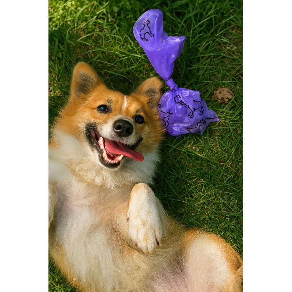 Добра господарочка Happy Pets пакети для прибирання за собаками 3х15 шт - фіолетовий Добра господарочка Happy Pets пакети для прибирання за собаками 3х15 шт - фіолетовий
