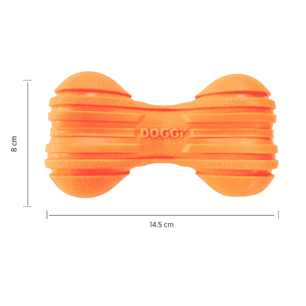 Doggi Catch & Carry Ribbed Bone іграшка для собак 14 х 8 х 4,8 см - помаранчевий Doggi Catch & Carry Ribbed Bone іграшка для собак 14 х 8 х 4,8 см - помаранчевий