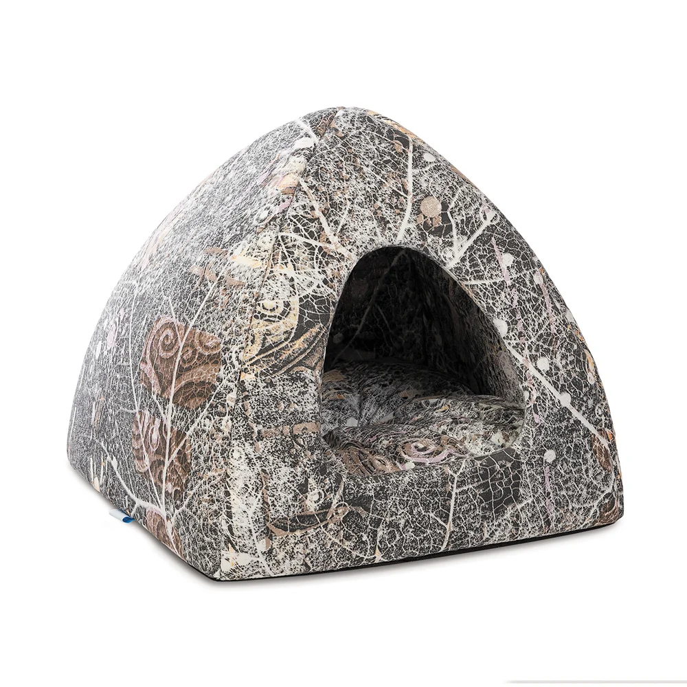 Priroda Yurt домик-лежак для собак 38х38х26 см - разноцветный