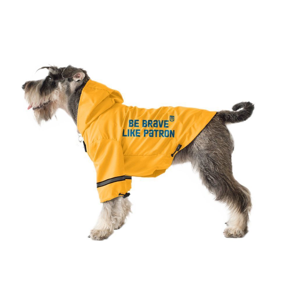 Дощовик для собак Noble Pet Moss Bravery M-Long - жовтий Дощовик для собак Noble Pet Moss Bravery M-Long - жовтий