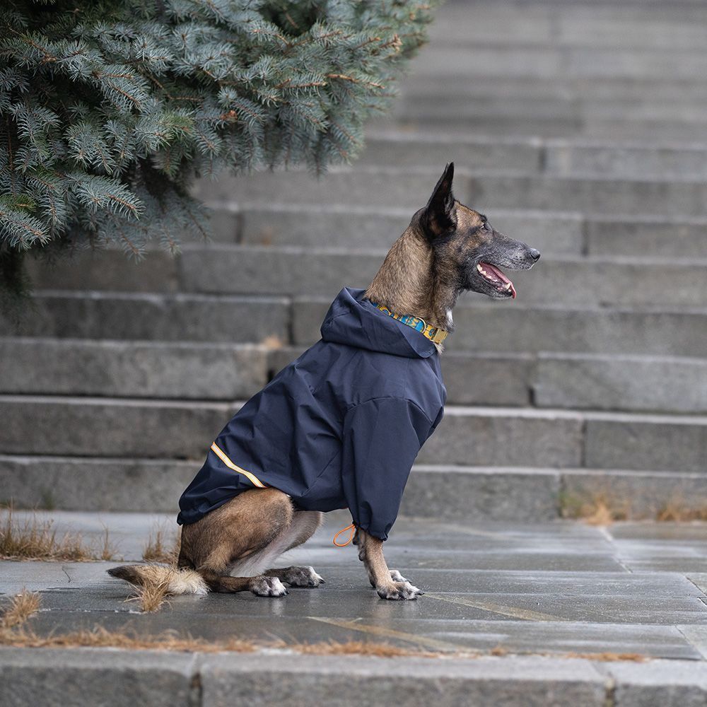 Дощовик для собак Noble Pet Moss XL - чорний Дощовик для собак Noble Pet Moss XL - чорний