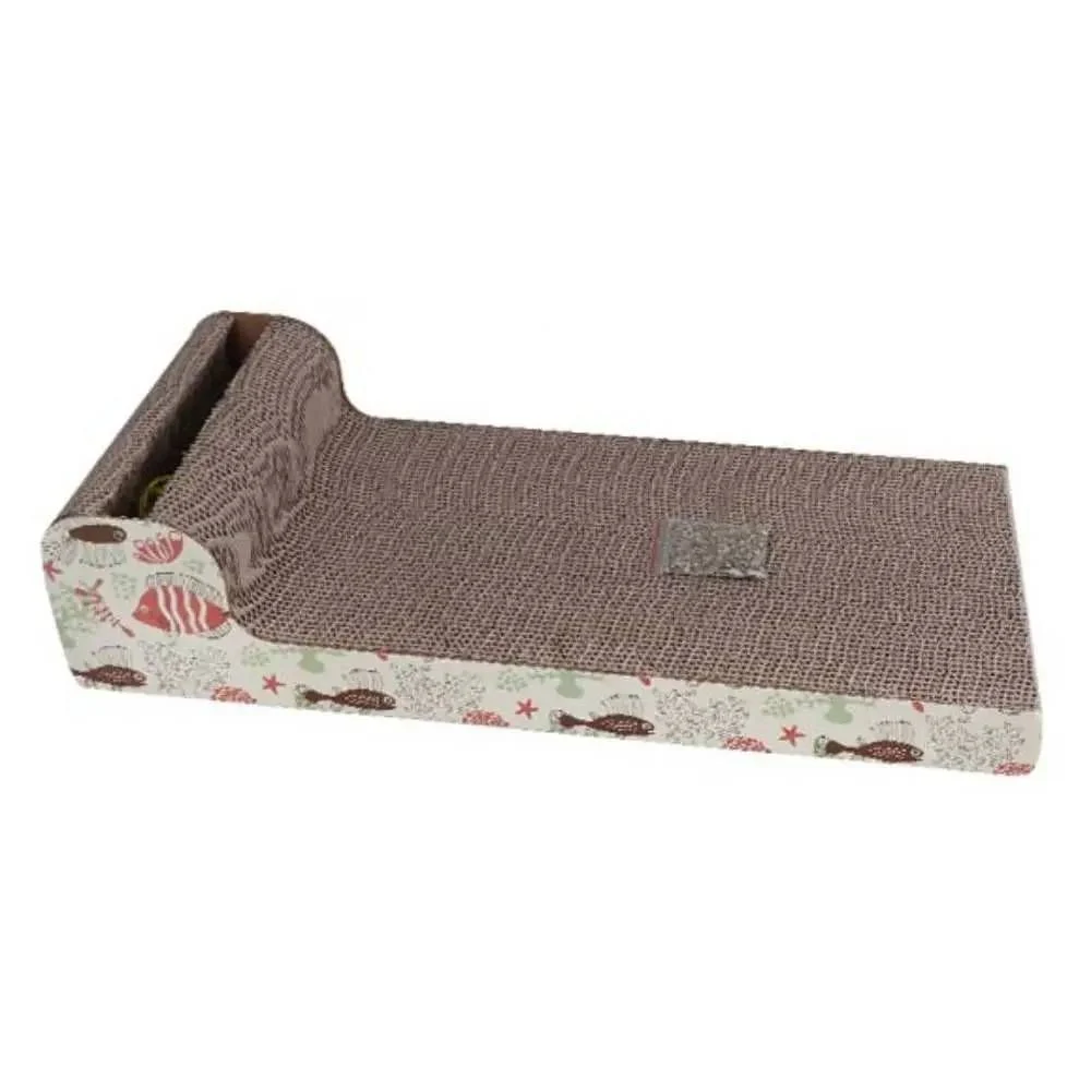 Дряпка картонна Eastland Лежак 52 x 21 x 12 см - бежевий