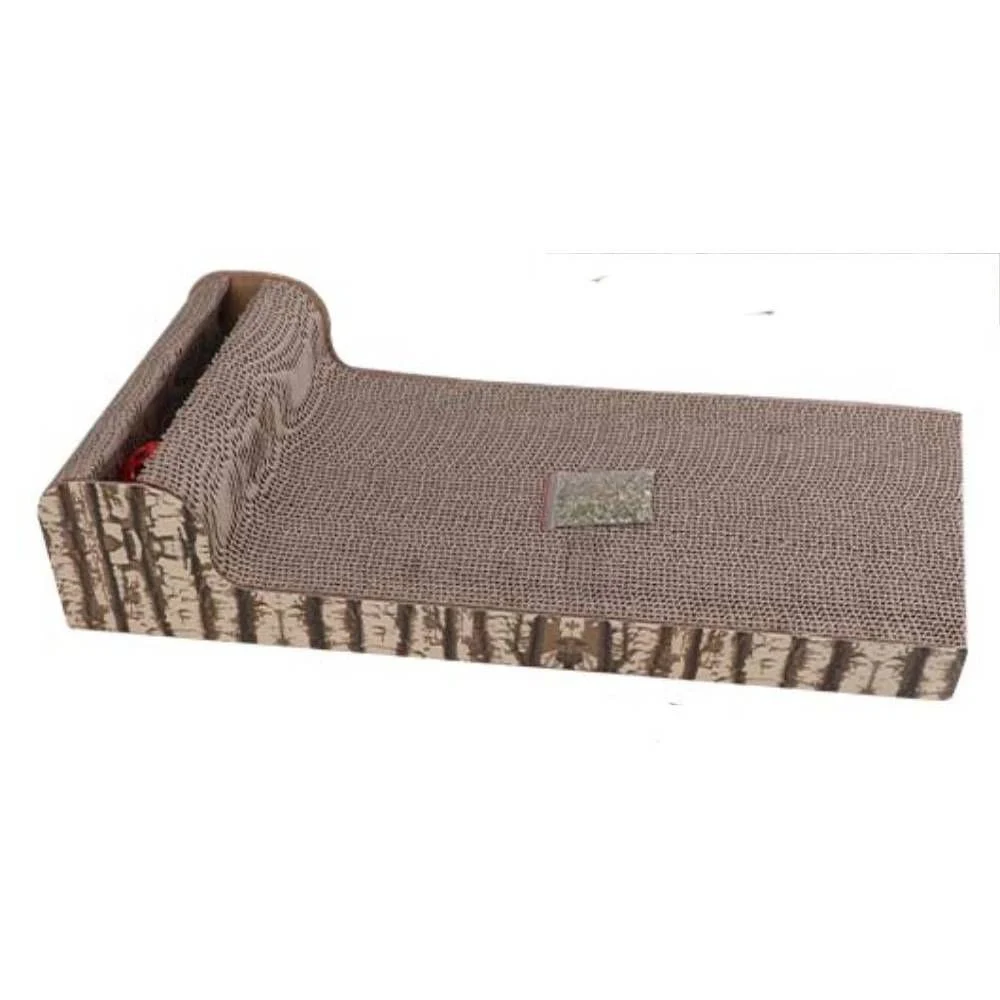 Дряпка картонна Eastland Лежак 52 x 21 x 12 см - бежевий