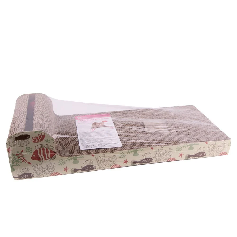 Дряпка картонна Eastland Лежак 52 x 21 x 12 см - бежевий
