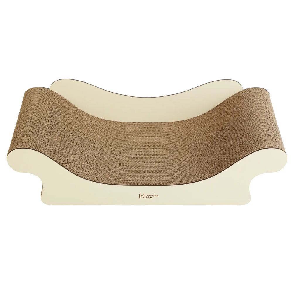 MasterZoo Sofa кігтеточка картонна 62х17,5х25 см - коричневий MasterZoo Sofa кігтеточка картонна 62х17,5х25 см - коричневий