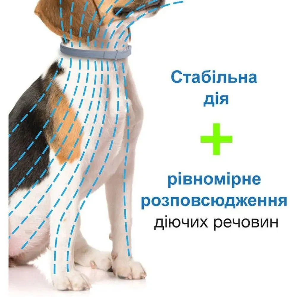 Elanco Bayer Foresto нашийник для собак 70 см - сірий