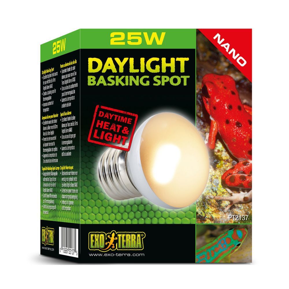 Exo Terra Daylight Basking Spot Nano лампа для тераріуму 25 Вт Exo Terra Daylight Basking Spot Nano лампа для тераріуму 25 Вт