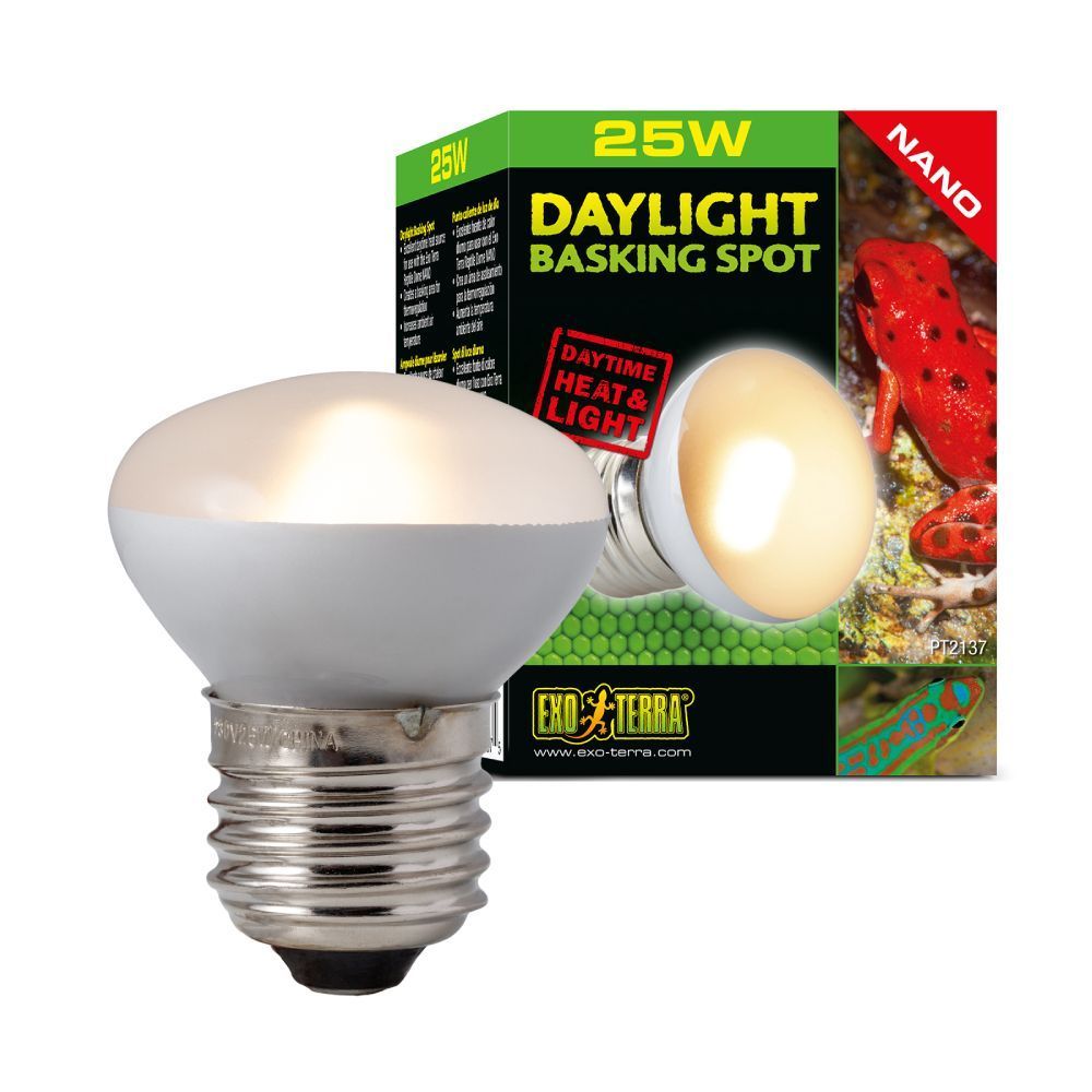 Exo Terra Daylight Basking Spot Nano лампа для тераріуму 25 Вт Exo Terra Daylight Basking Spot Nano лампа для тераріуму 25 Вт