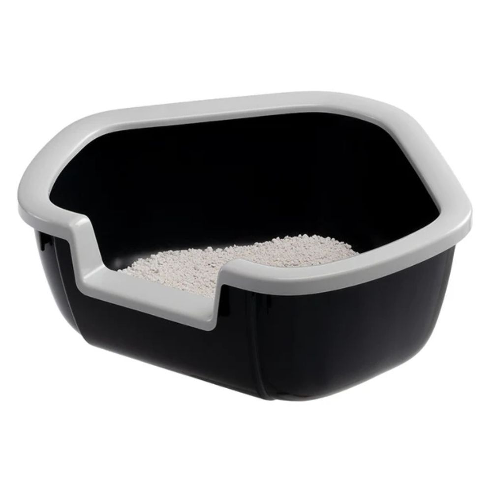 Ferplast Dama туалет для котів 57,5x51,5x22 см - сірий
