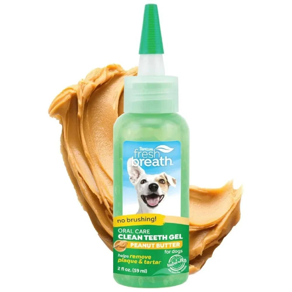 TropiClean No Brush гель для ротової порожнини собак 59 мл - арахісове масло
