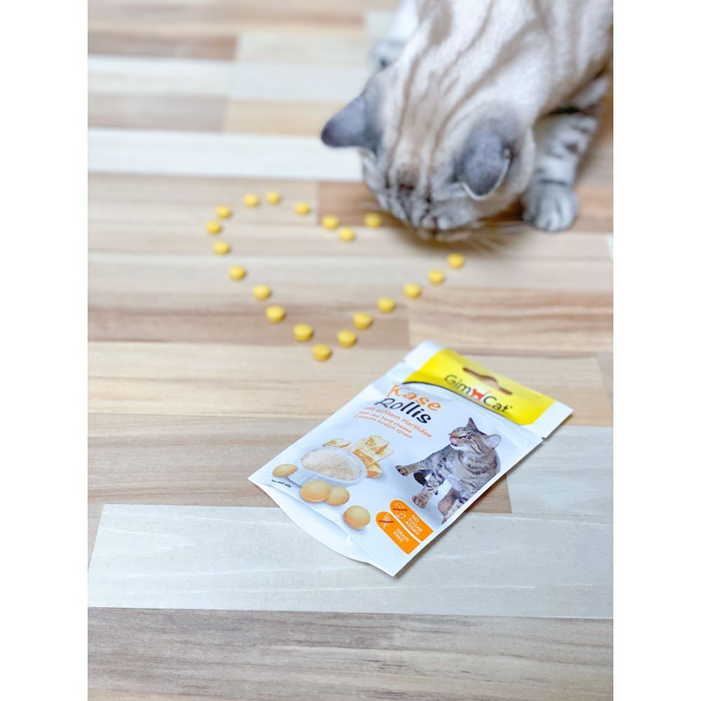Ласощі для котів GimCat Kase-Rollis 40 г - сир Ласощі для котів GimCat Kase-Rollis 40 г - сир