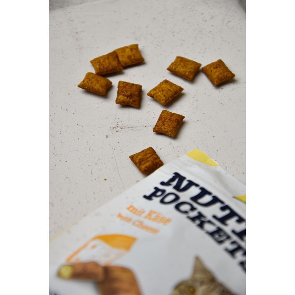 Ласощі для котів GimCat Nutri Pockets 60 г - сир та таурин Ласощі для котів GimCat Nutri Pockets 60 г - сир та таурин