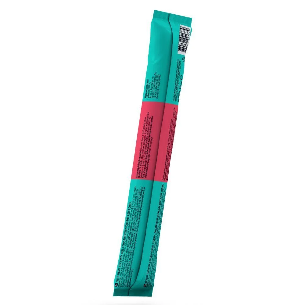 Ласощі для собак Half&Half Meaty Stick Adult 12 г - яловичина