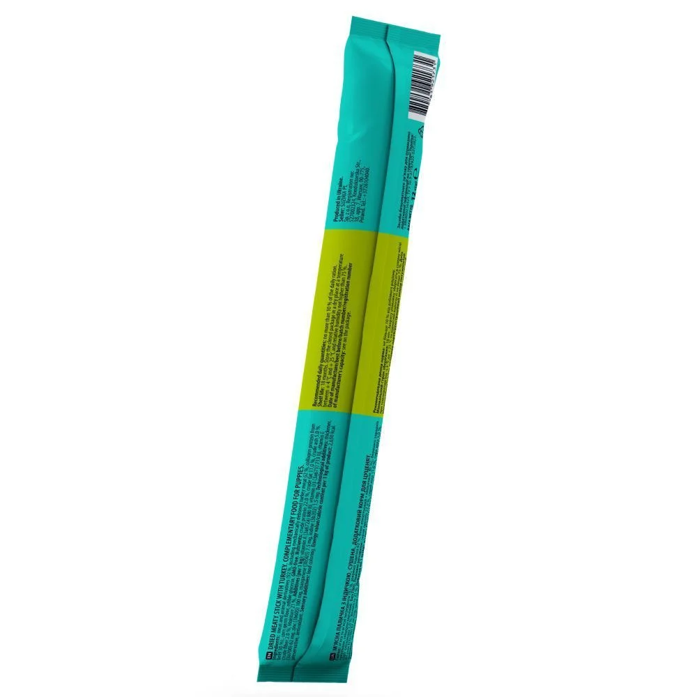 Ласощі для цуценят Half&Half Meaty Stick Adult 12 г - індичка