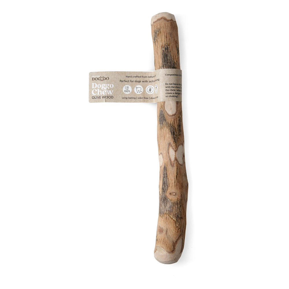 HealthyDoggo Olive Wood іграшка для собак XS - коричневий HealthyDoggo Olive Wood іграшка для собак XS - коричневий