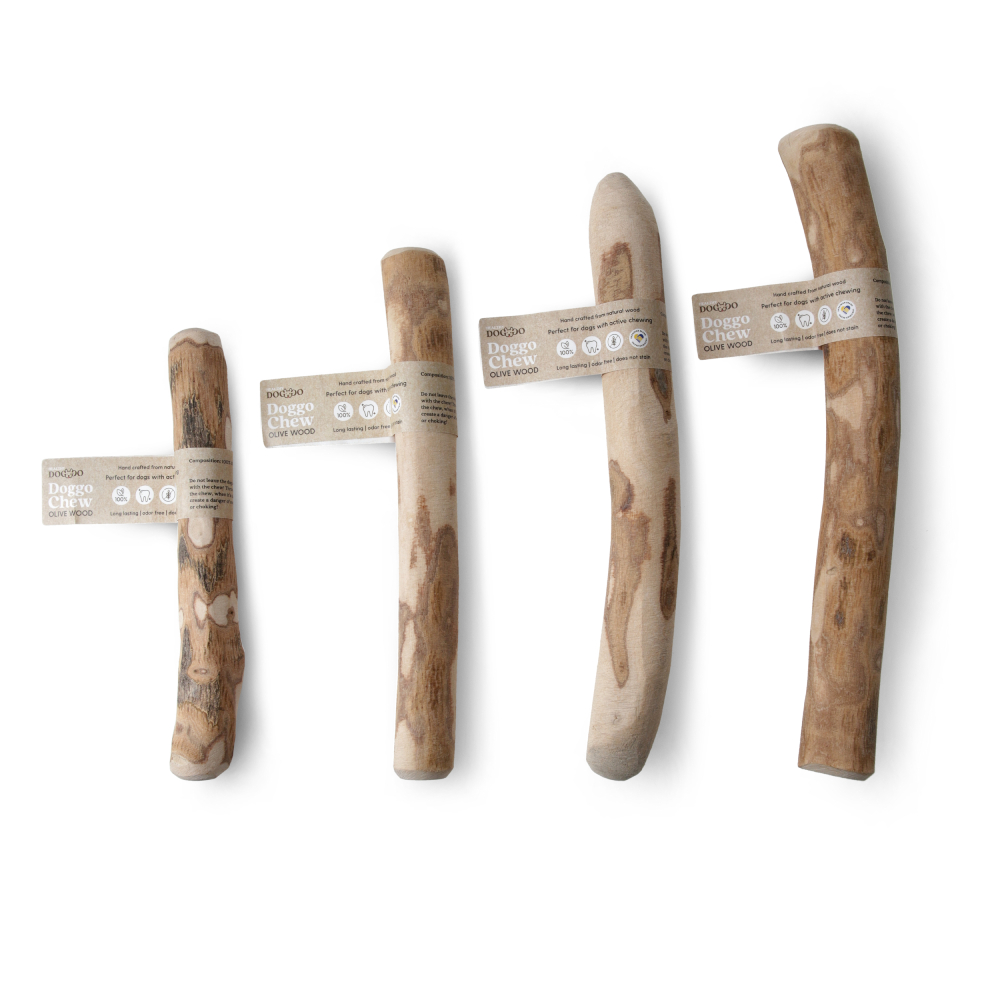 HealthyDoggo Olive Wood іграшка для собак XS - коричневий HealthyDoggo Olive Wood іграшка для собак XS - коричневий