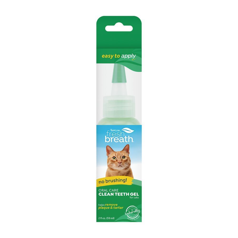 Гель для догляду за ротовою порожниною котів TropiClean Fresh Breath No Brushing 59 мл