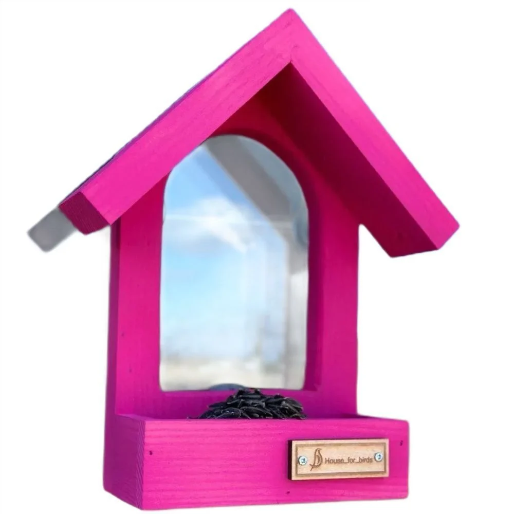 Кормушка для птиц House for Birds Балкон 24,5x19x7 см - цвет в ассортименте