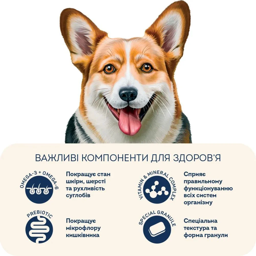 Сухий корм для собак Home Food Healthy Skin and Shiny Coat Medium Adult 1,6 кг - індичка та лосось