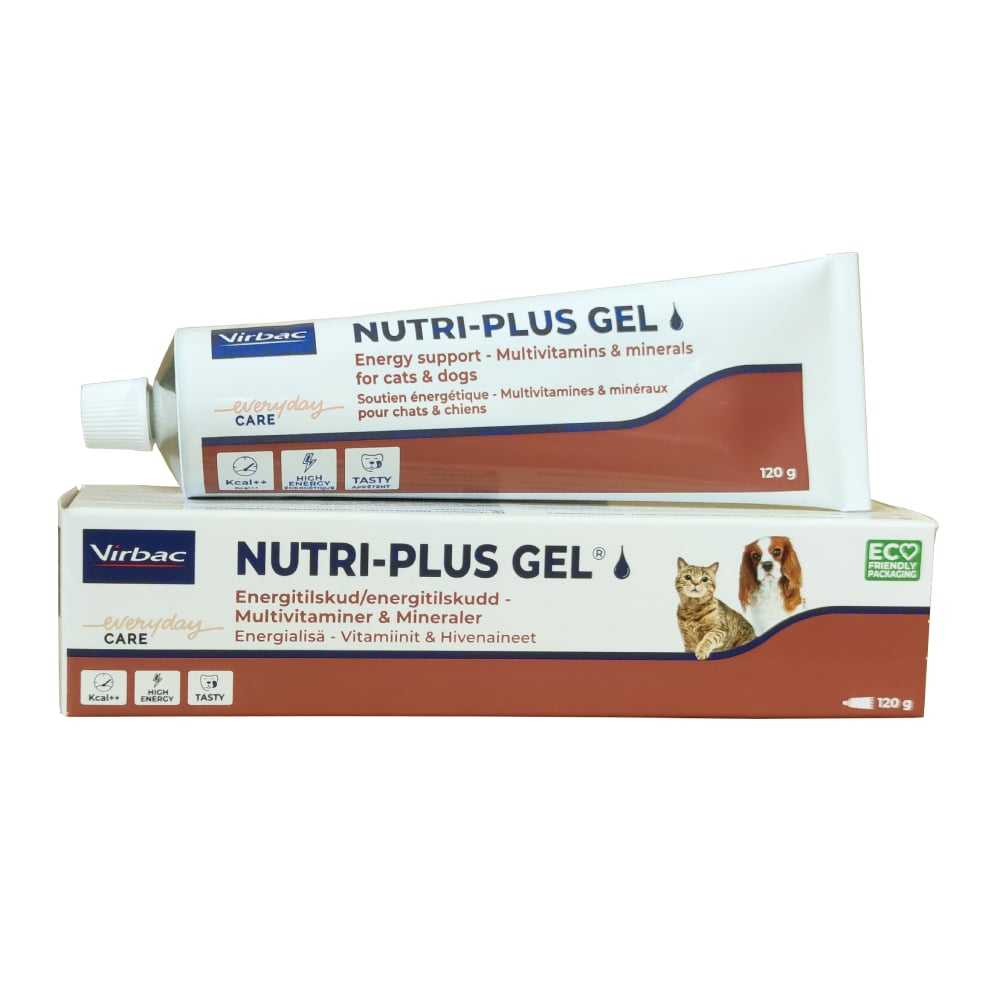 Паста Virbac Nutri-Plus Gel для энергии собак и кошек 120 г