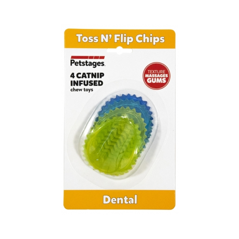 Іграшка для котів Petstages Toss N' Flip Chips 6 см х 5 см