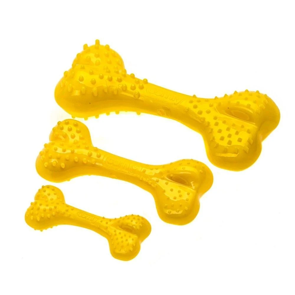 Игрушка для собак Comfy Dental Bone Pineapple Косточка с ароматом ананаса 12,5 см Игрушка для собак Comfy Dental Bone Pineapple Косточка с ароматом ананаса 12,5 см