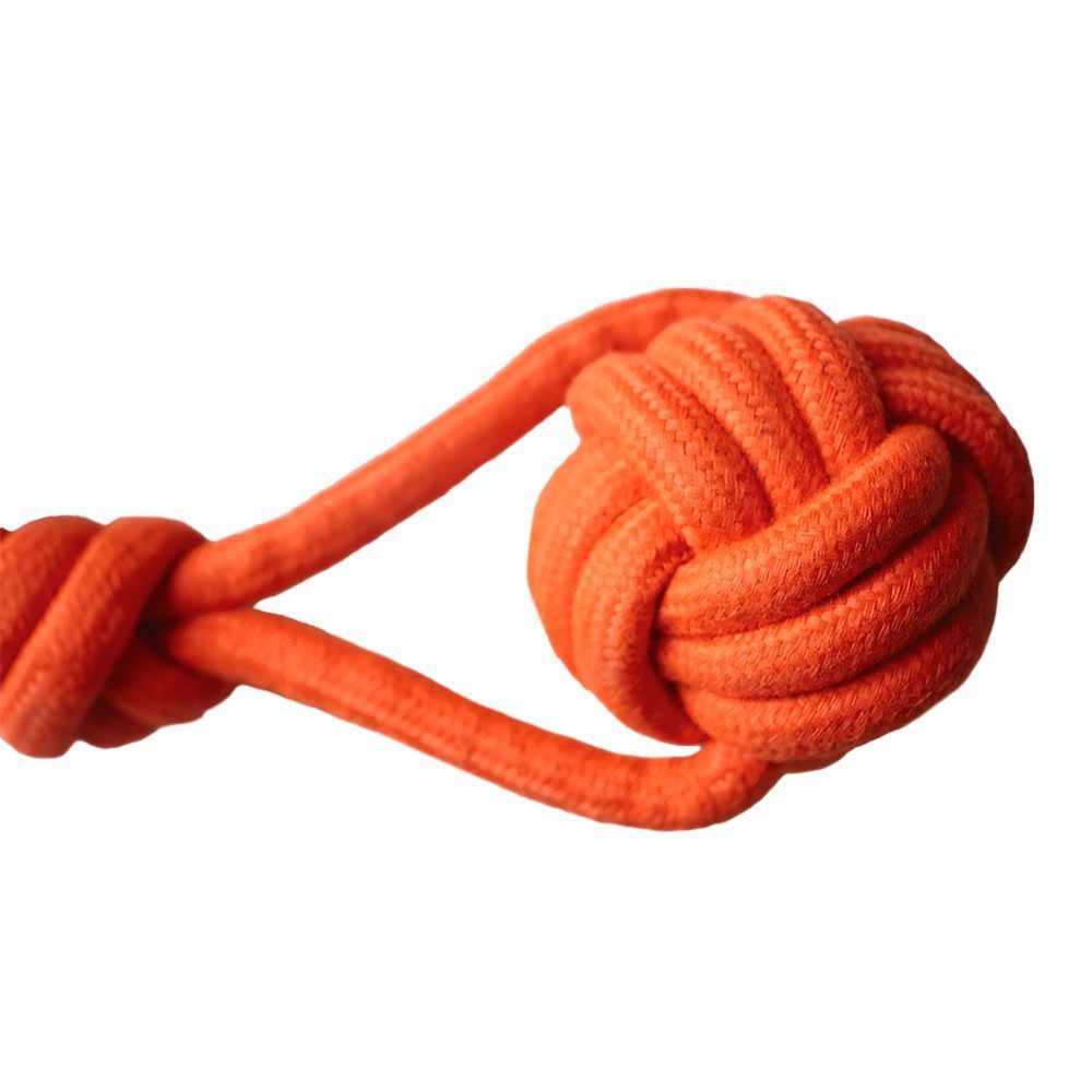 Игрушка для собак MasterZoo Узел с мячиками 32 см - цвет в ассортименте