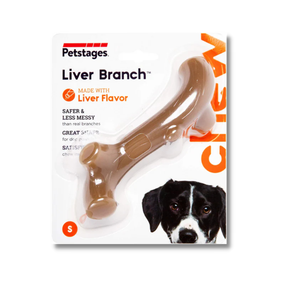 Игрушка для собак Petstages Liver Branch 14,5 см