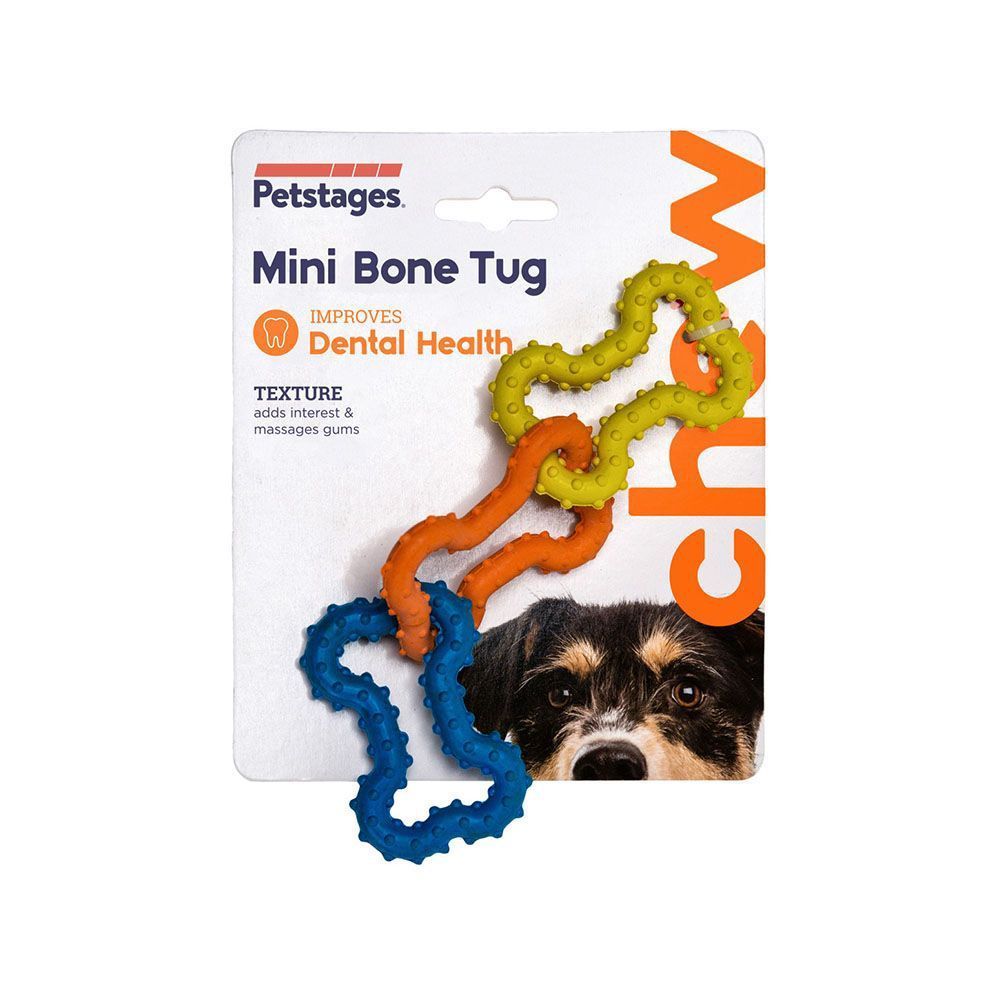 Іграшка для собак Petstages Mini Bone Tug 14 см 16.5 см x 1.3 см