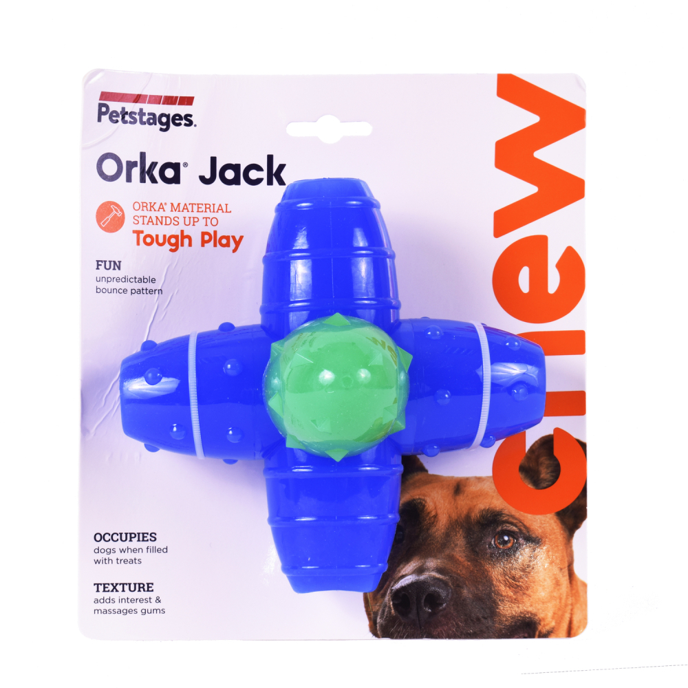Игрушка для собак Petstages Orka Jack Pet Spclty 21,6 см x 19,1 см x 11,4 см