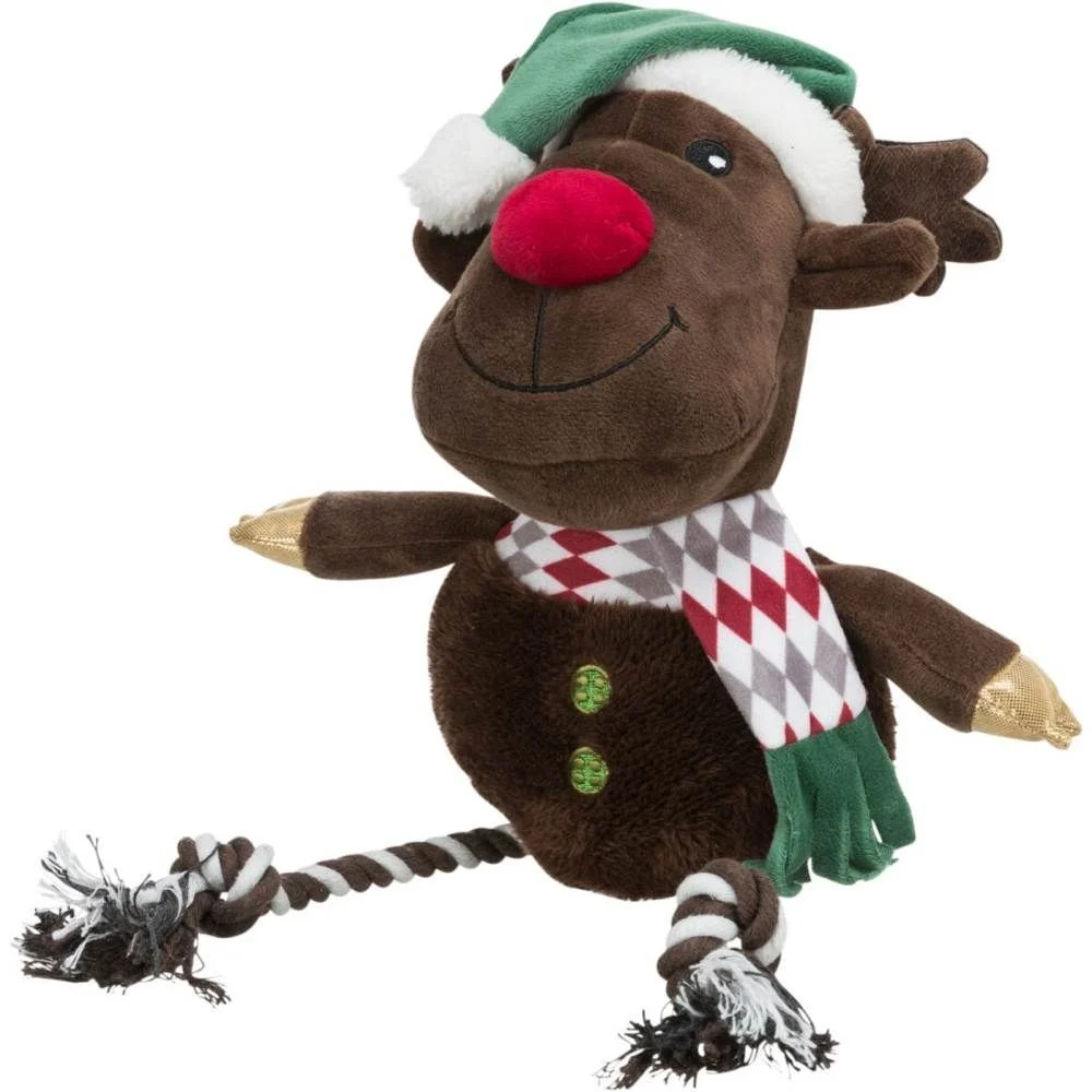 Игрушка для собак Trixie Xmas Рождественский лось 49 см Игрушка для собак Trixie Xmas Рождественский лось 49 см