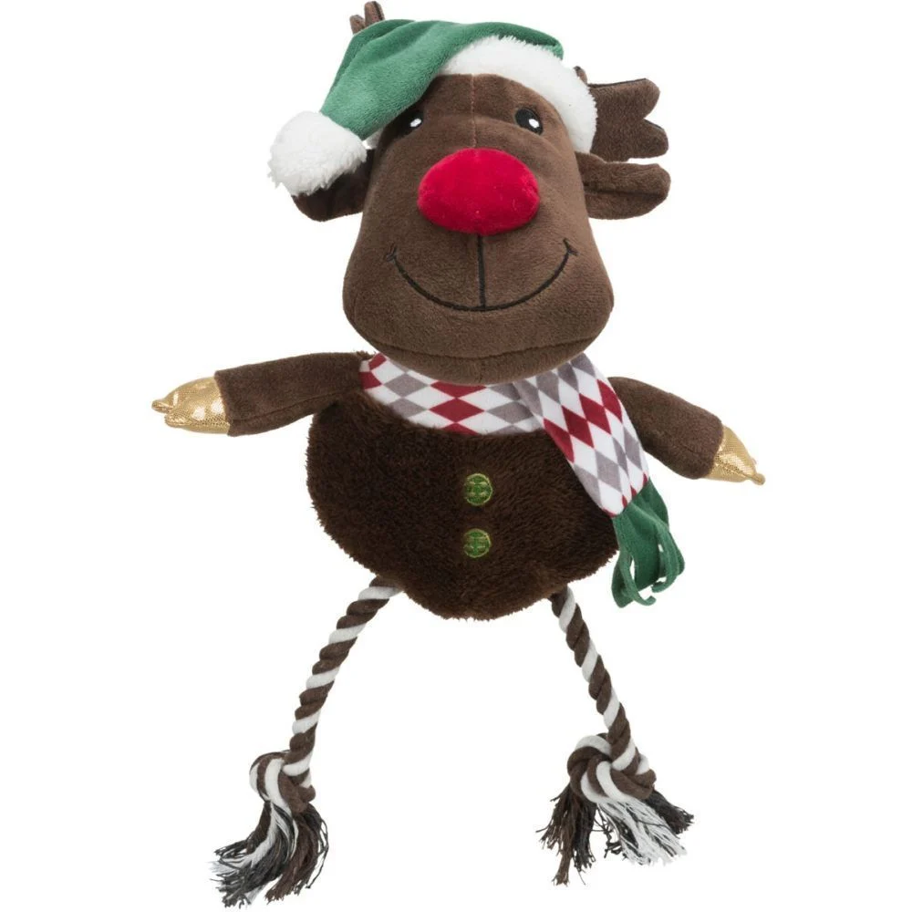 Игрушка для собак Trixie Xmas Рождественский лось 49 см Игрушка для собак Trixie Xmas Рождественский лось 49 см