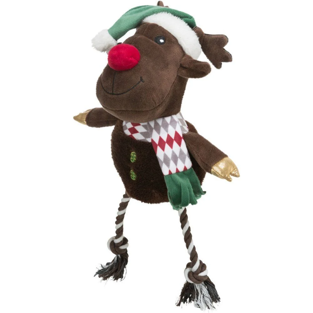 Игрушка для собак Trixie Xmas Рождественский лось 49 см Игрушка для собак Trixie Xmas Рождественский лось 49 см