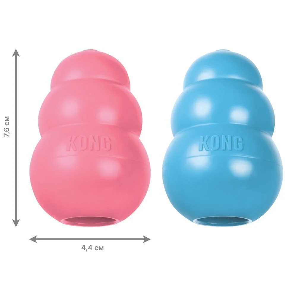 Kong Puppy іграшка для цуценят S 7,6 см - колір в асортименті Kong Puppy іграшка для цуценят S 7,6 см - колір в асортименті