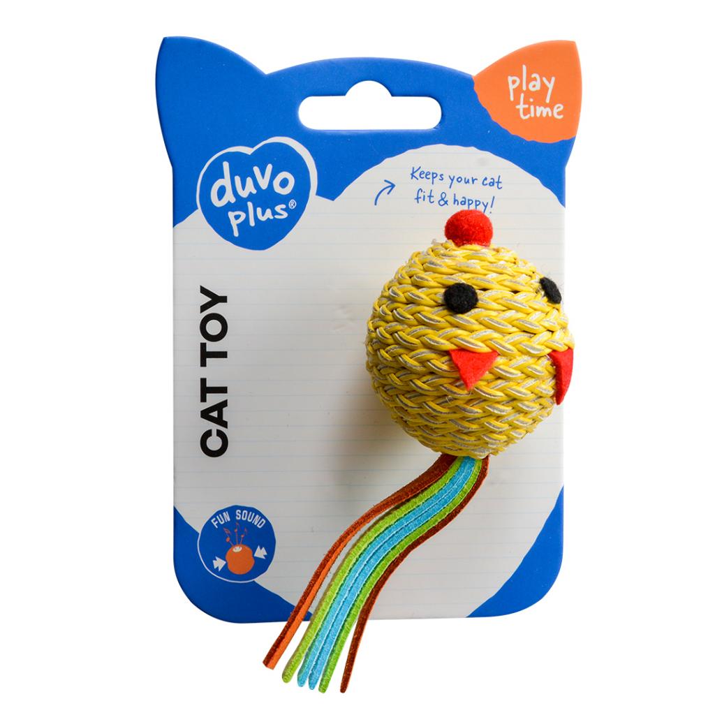 Игрушка Duvo+ для кошек мышка 13 х 4,5 х 5 см