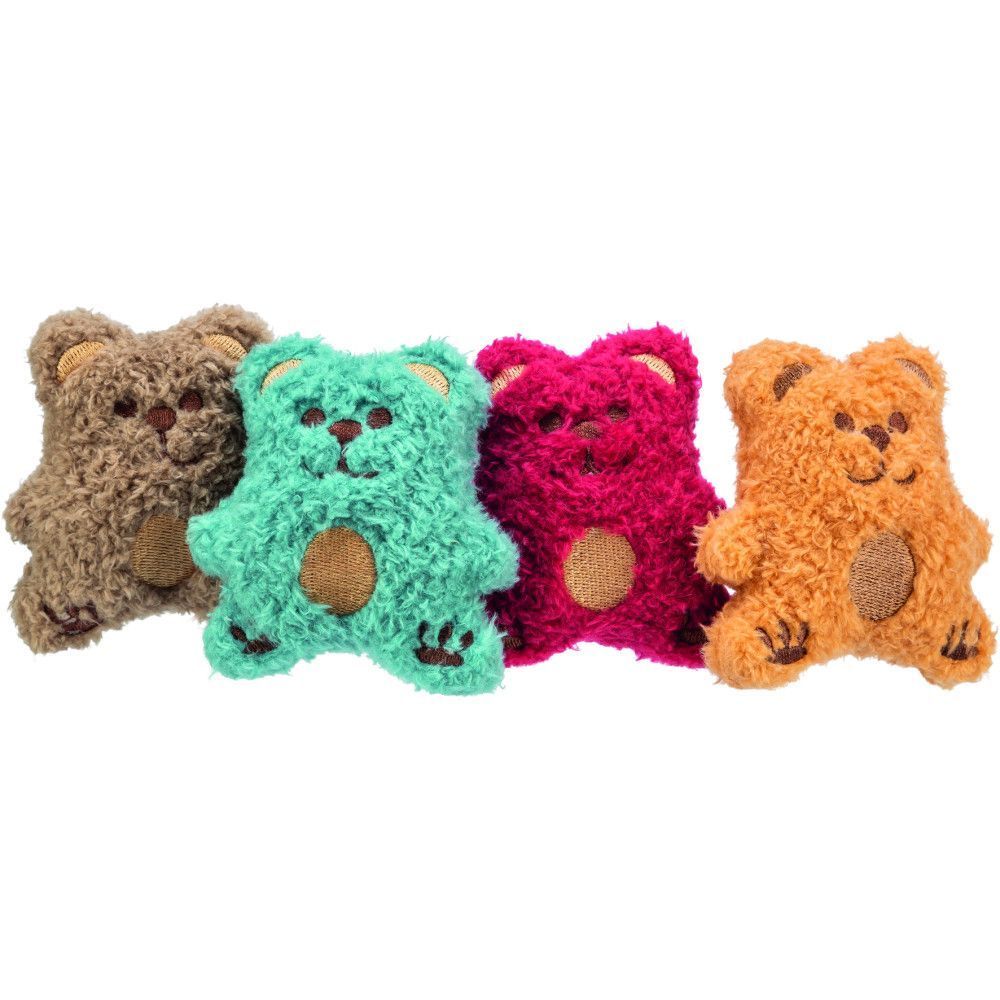 Игрушка для кошек Trixie Медведь с кошачьей мятой 8 см - цвета в ассортименте Игрушка для кошек Trixie Медведь с кошачьей мятой 8 см - цвета в ассортименте