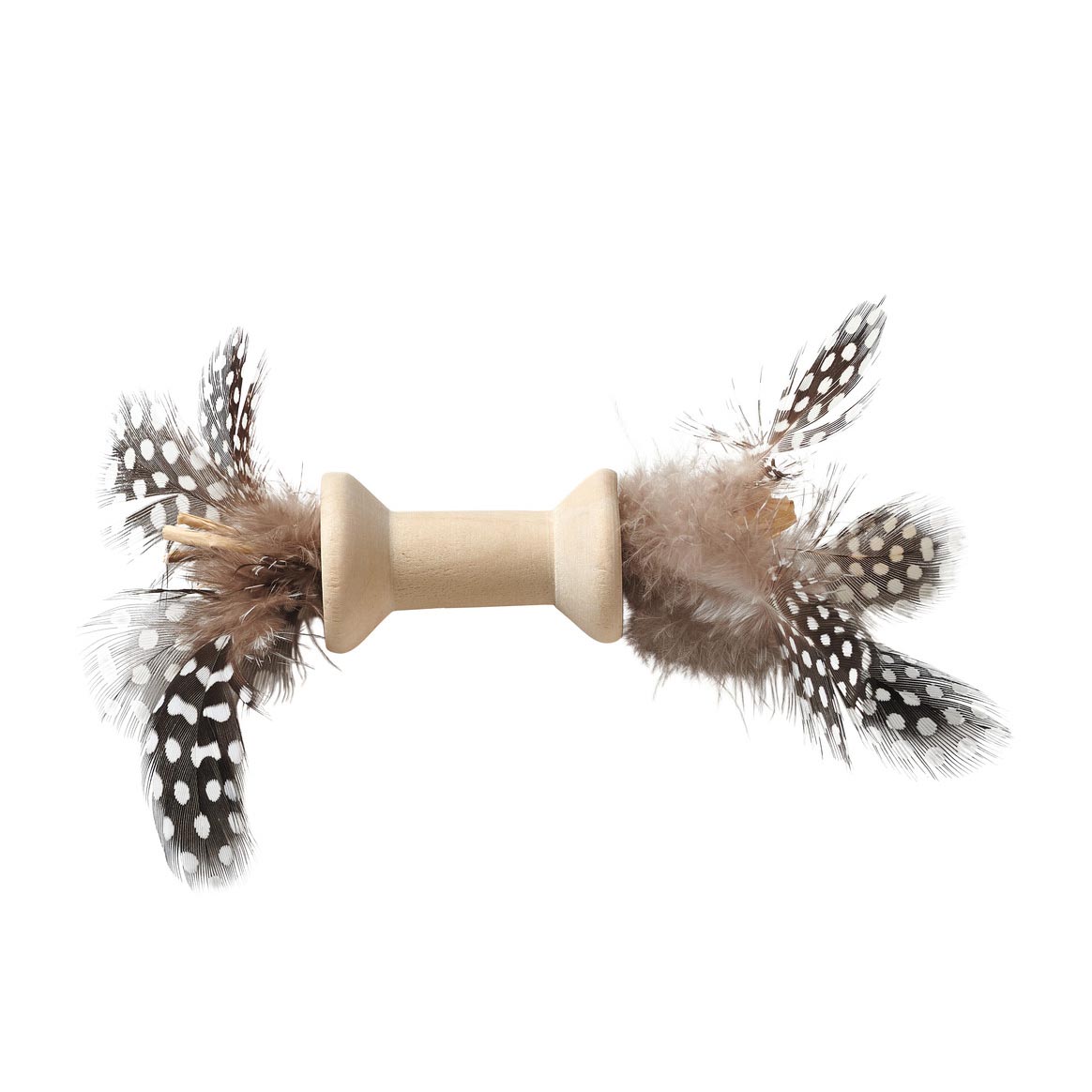 Іграшка для котів Hunter Mala м'яч Dumbbell 5 см (бежевий) Іграшка для котів Hunter Mala м'яч Dumbbell 5 см (бежевий)