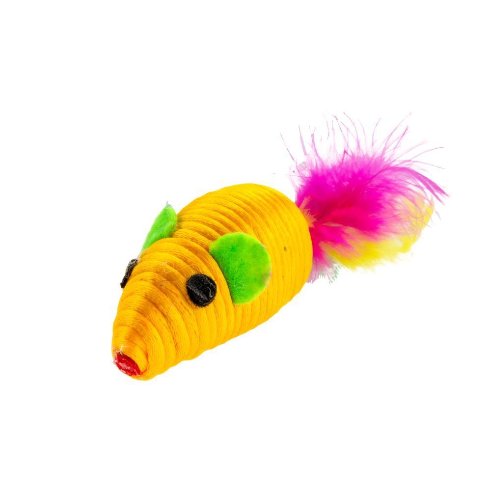 Pet Fun Мишка іграшка для котів 13 см - колір в асортименті Pet Fun Мишка іграшка для котів 13 см - колір в асортименті