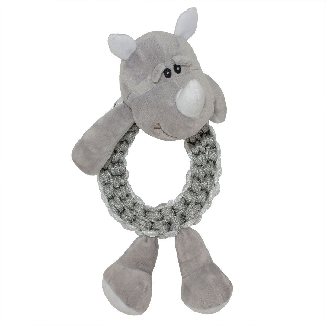 Игрушка для собак Duvo+ носорог с кольцом 32 х 19 х 10 см Игрушка для собак Duvo+ носорог с кольцом 32 х 19 х 10 см