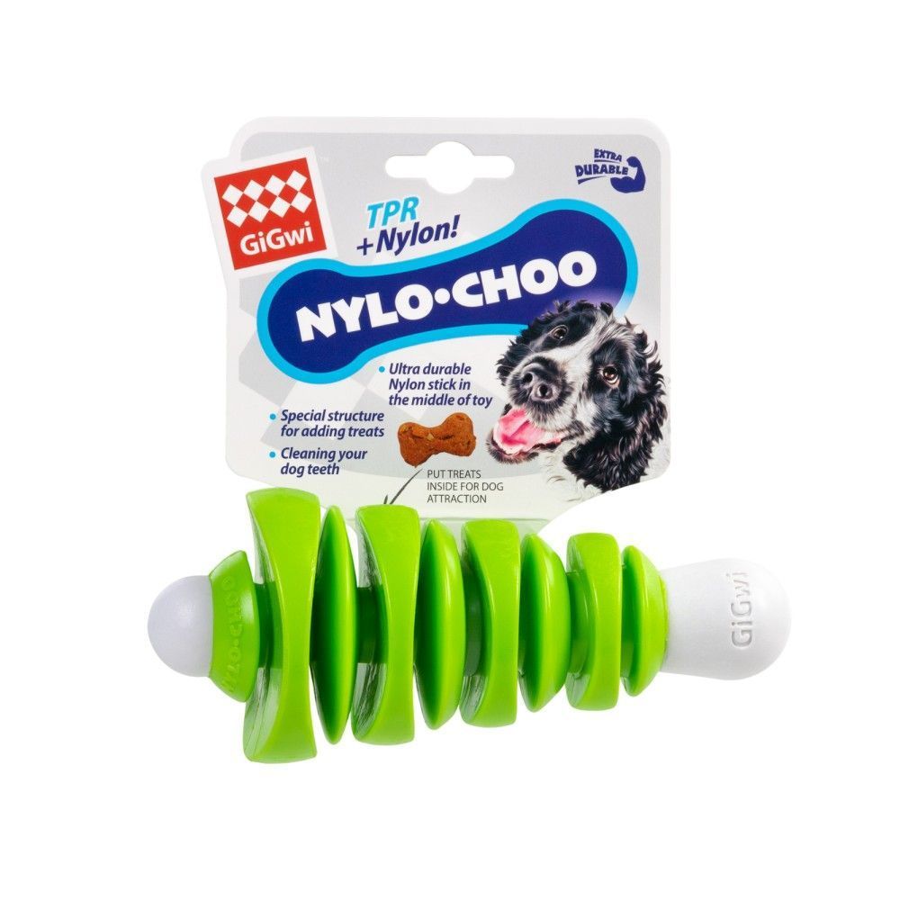 Іграшка для собак GiGwi Nylo-choo Кістка Стікбон | 15 см Іграшка для собак GiGwi Nylo-choo Кістка Стікбон | 15 см