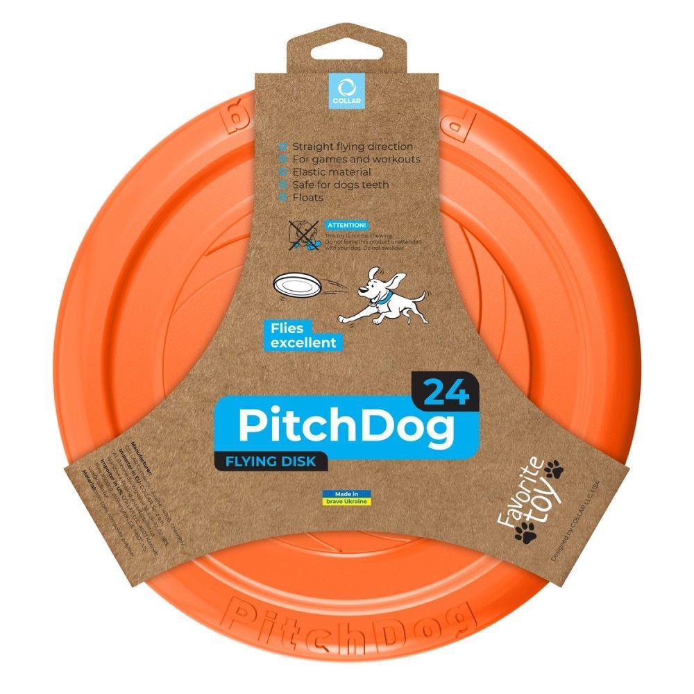 Игрушка для собак PitchDog Тарелка для аппортировки | d=24 см
