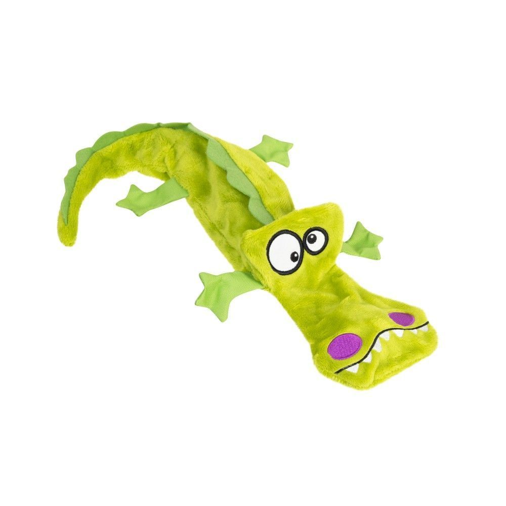 Игрушка для собак GiGwi Plush Крокодил с пищалками | 38 см Игрушка для собак GiGwi Plush Крокодил с пищалками | 38 см