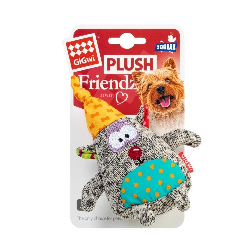 Іграшка для собак GiGwi Plush Ведмідь з пищалкою | 10 см Іграшка для собак GiGwi Plush Ведмідь з пищалкою | 10 см