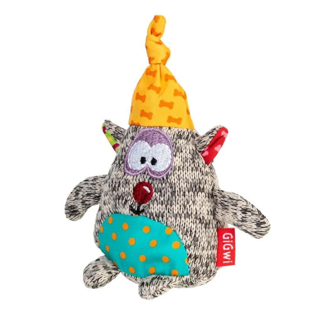 Іграшка для собак GiGwi Plush Ведмідь з пищалкою | 10 см Іграшка для собак GiGwi Plush Ведмідь з пищалкою | 10 см