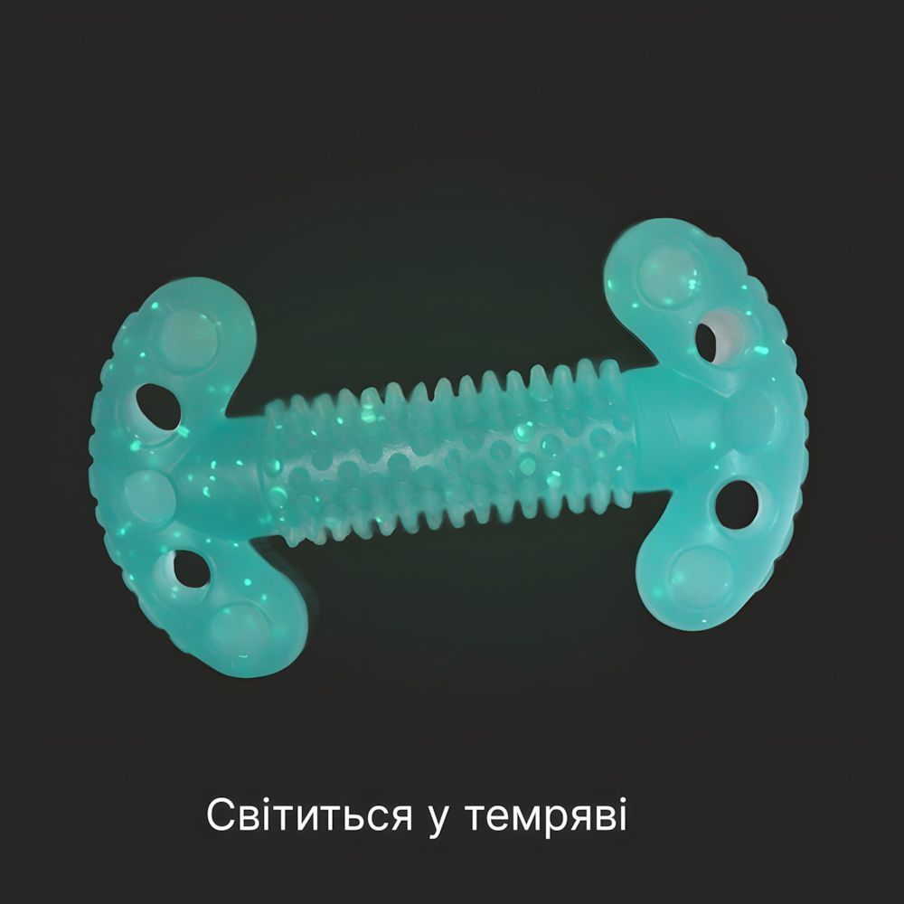 Іграшка для собак MasterZoo Кісточка флуорисцентна Іграшка для собак MasterZoo Кісточка флуорисцентна