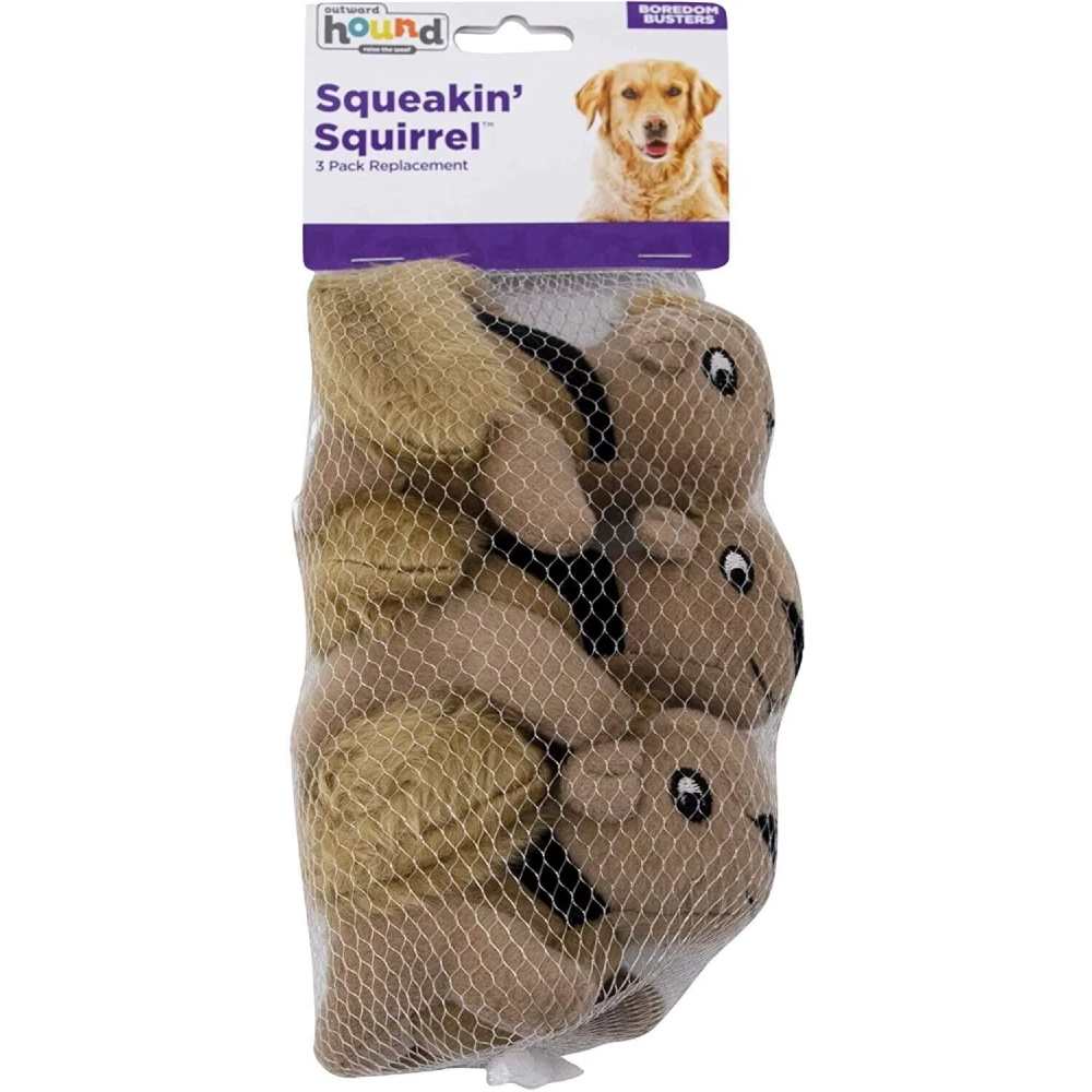 Іграшка для собак Outward Hound Squirrel 3 шт