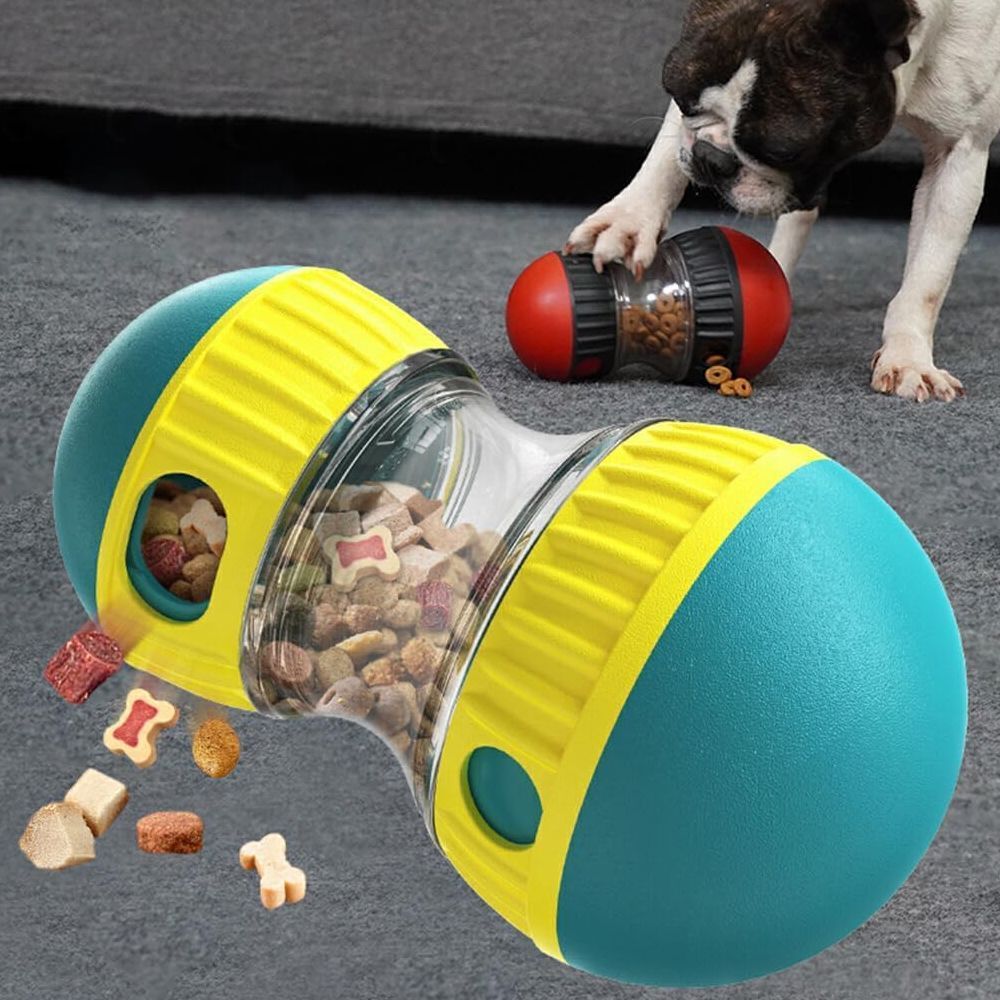 Іграшка для собак Pet Fun Годівниця неваляшка інтерактивна 15,5х8,75х8,75 см
