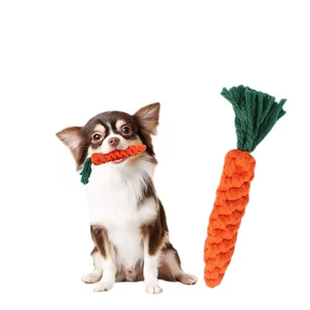 Іграшка для собак Pet Fun морква канатна 22 см Іграшка для собак Pet Fun морква канатна 22 см