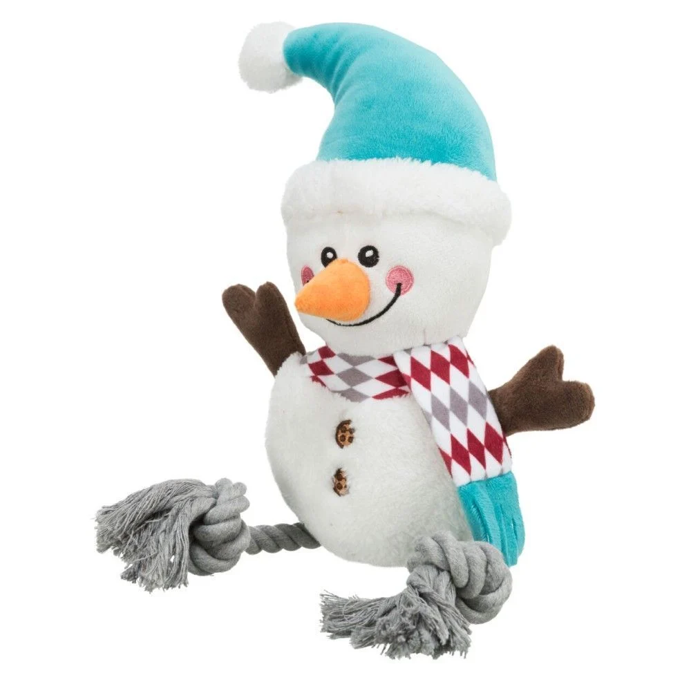 Игрушка для собак Trixie Xmas Рождественский снеговик 31 см Игрушка для собак Trixie Xmas Рождественский снеговик 31 см
