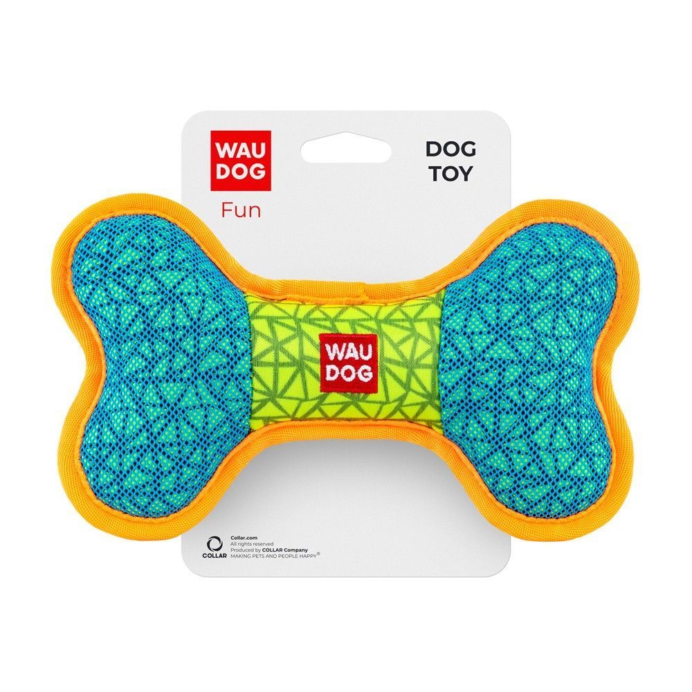 Waudog Кістка іграшка для собак 20x12 см - різнокольоровий Waudog Кістка іграшка для собак 20x12 см - різнокольоровий